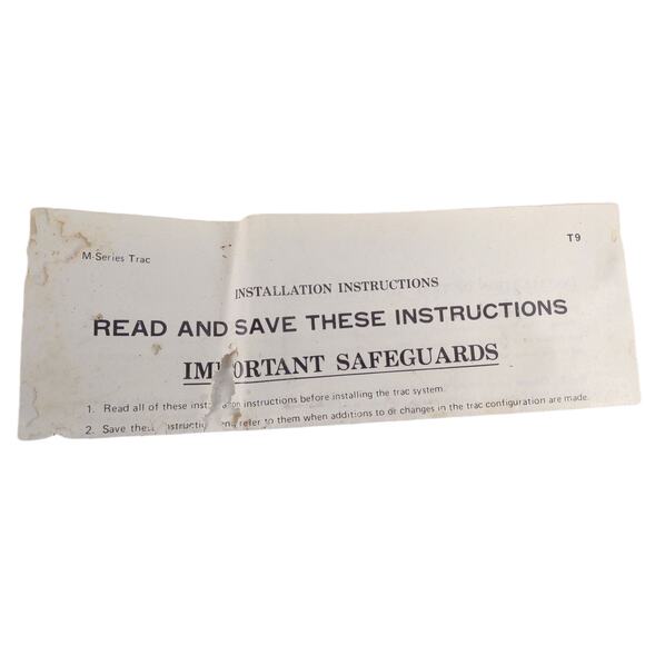 Vintage Crest Track Lighting Lamp Light, Sealed in Box UL Listed CHROME 18-028 - Picture 9 of 9